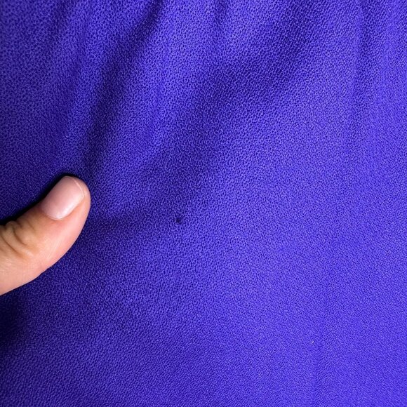 Vintage 70s Pendleton 100% Wool Purple Straight Skirt, Career Wear,  Size 2P - Picture 12 of 12